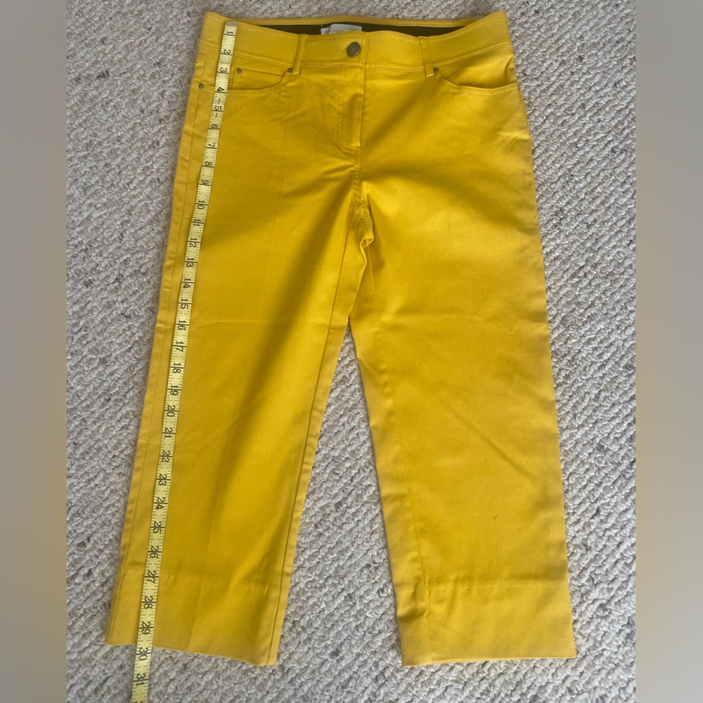 89th & Madison Vibrant Yellow Pants - Picture 8 of 9